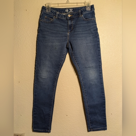 Wonder Nation Blue Skinny Jeans Classic Denim Style pre-owned size 12 plus - Picture 1 of 9